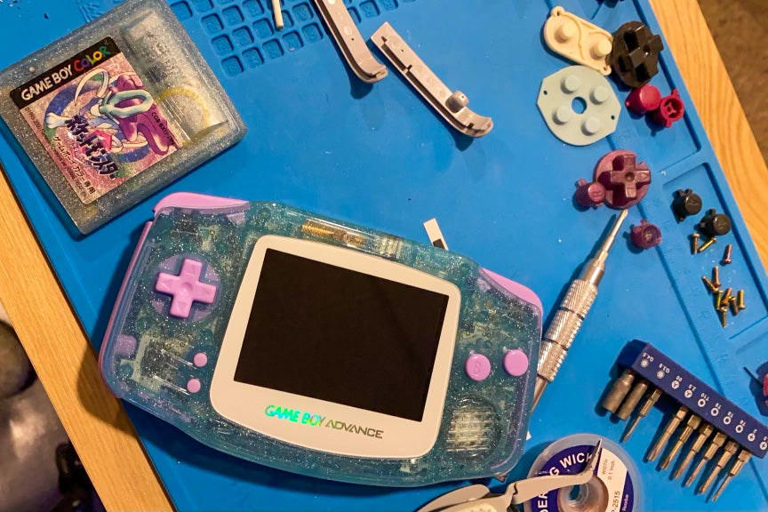 Custom Gameboy Advance – WayCutters - Main Image